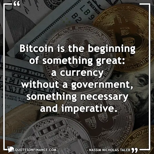 Bitcoin is a currency without a government